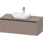 Duravit Waschtischunterbau Ketho.2 1200x459x550mm basalt matt