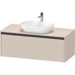 Duravit Waschtischunterbau Ketho.2 1200x459x550mm taupe supermatt