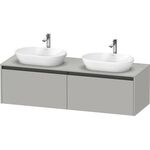 Duravit Waschtischunterbau Ketho.2 1600x459x550mm Be beids betongrau matt