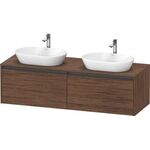 Duravit Waschtischunterbau Ketho.2 1600x459x550mm Be beids nussbaum dunkel