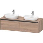 Duravit Waschtischunterbau Ketho.2 1600x459x550mm Be beidseitig eiche natur