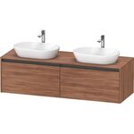 Duravit Waschtischunterbau Ketho.2 1600x459x550mm Be beids nussbaum natur