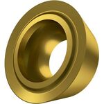 Fräswendeschneidplatte ISO RDET 0802MOSN:M8340 D.3,4mm PVD beschichtet Gold - VPE: 10