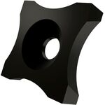 Scarfing-Schneideinsatz ISO SPUB 19-R12:T9335 Radius 12mm MT-CVD beschichtet - VPE: 10