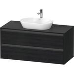 Duravit Waschtischunterbau Ketho.2 1200x568x550mm eiche schwarz