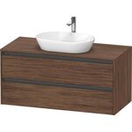 Duravit Waschtischunterbau Ketho.2 1200x568x550mm nussbaum dunkel