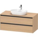 Duravit Waschtischunterbau Ketho.2 1200x568x550mm eiche natur