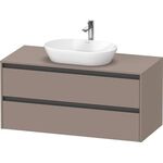 Duravit Waschtischunterbau Ketho.2 1200x568x550mm basalt matt