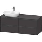 Duravit Waschtischunterbau Ketho.2 1400x568x550mm Be li graphit supermatt