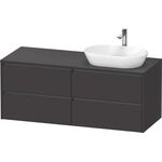 Duravit Waschtischunterbau Ketho.2 1400x568x550mm Be re graphit supermatt