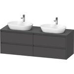 Duravit Waschtischunterbau Ketho.2 1600x568x550mm Be beids graphit matt