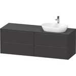 Duravit Waschtischunterbau Ketho.2 1600x568x550mm Be re graphit supermatt