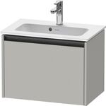 Duravit Waschtischunterbau Ketho.2 610x440x390mm betongrau matt