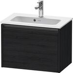 Duravit Waschtischunterbau Ketho.2 610x440x390mm eiche schwarz