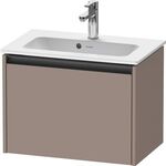 Duravit Waschtischunterbau Ketho.2 610x440x390mm basalt matt