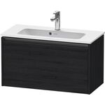 Duravit Waschtischunterbau Ketho.2 810x440x390mm eiche schwarz