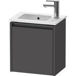 Duravit Waschtischunterbau Ketho.2 410x440x292mm TA links graphit matt