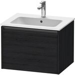 Duravit Waschtischunterbau Ketho.2 610x440x480mm eiche schwarz