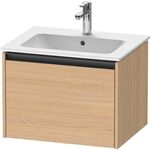 Duravit Waschtischunterbau Ketho.2 610x440x480mm eiche natur
