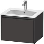 Duravit Waschtischunterbau Ketho.2 610x440x480mm graphit supermatt