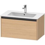 Duravit Waschtischunterbau Ketho.2 810x440x480mm eiche natur