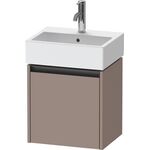 Duravit Waschtischunterbau Ketho.2 434x440x338mm TA links basalt matt