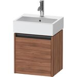 Duravit Waschtischunterbau Ketho.2 434x440x338mm TA links nussbaum natur