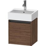 Duravit Waschtischunterbau Ketho.2 434x440x338mm TA rechts nussbaum dunkel