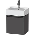 Duravit Waschtischunterbau Ketho.2 434x440x338mm TA rechts graphit matt