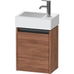 Duravit Waschtischunterbau Ketho.2 364x440x238mm TA links nussbaum natur