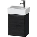 Duravit Waschtischunterbau Ketho.2 364x440x238mm TA rechts eiche schwarz