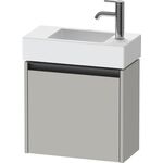 Duravit Waschtischunterbau Ketho.2 484x440x238mm TA links betongrau matt