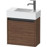 Duravit Waschtischunterbau Ketho.2 484x440x238mm TA links nussbaum dunkel