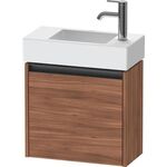 Duravit Waschtischunterbau Ketho.2 484x440x238mm TA links nussbaum natur