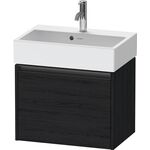 Duravit Waschtischunterbau Ketho.2 584x440x390mm eiche schwarz