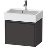 Duravit Waschtischunterbau Ketho.2 584x440x390mm graphit supermatt