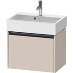 Duravit Waschtischunterbau Ketho.2 584x440x390mm taupe matt