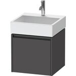 Duravit Waschtischunterbau Ketho.2 484x440x460mm graphit matt