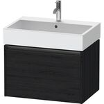 Duravit Waschtischunterbau Ketho.2 684x440x460mm eiche schwarz