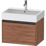Duravit Waschtischunterbau Ketho.2 684x440x460mm nussbaum natur
