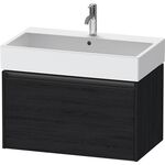 Duravit Waschtischunterbau Ketho.2 784x440x460mm eiche schwarz