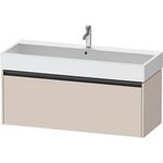 Duravit Waschtischunterbau Ketho.2 1184x440x460mm taupe supermatt