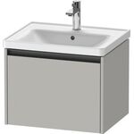 Duravit Waschtischunterbau Ketho.2 584x440x455mm betongrau matt
