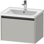 Duravit Waschtischunterbau Ketho.2 634x440x455mm betongrau matt