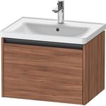Duravit Waschtischunterbau Ketho.2 634x440x455mm nussbaum natur