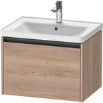 Duravit Waschtischunterbau Ketho.2 634x440x455mm taupe supermatt