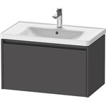 Duravit Waschtischunterbau Ketho.2 784x440x455mm graphit matt