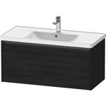 Duravit Waschtischunterbau Ketho.2 984x440x455mm eiche schwarz