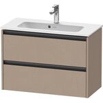 Duravit Waschtischunterbau Ketho.2 810x440x390mm leinen