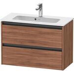 Duravit Waschtischunterbau Ketho.2 810x440x390mm nussbaum natur
